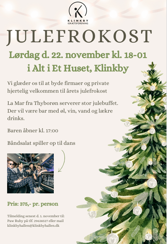 Julefrokost billede 2025